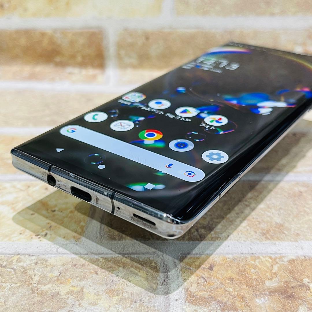 SIMフリー AQUOS R6 128GB ブラック 電池良好