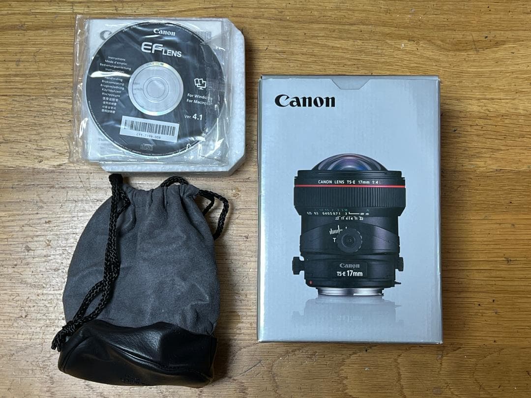 Canon TS-E 17mm f/4 L レンズ　中古
