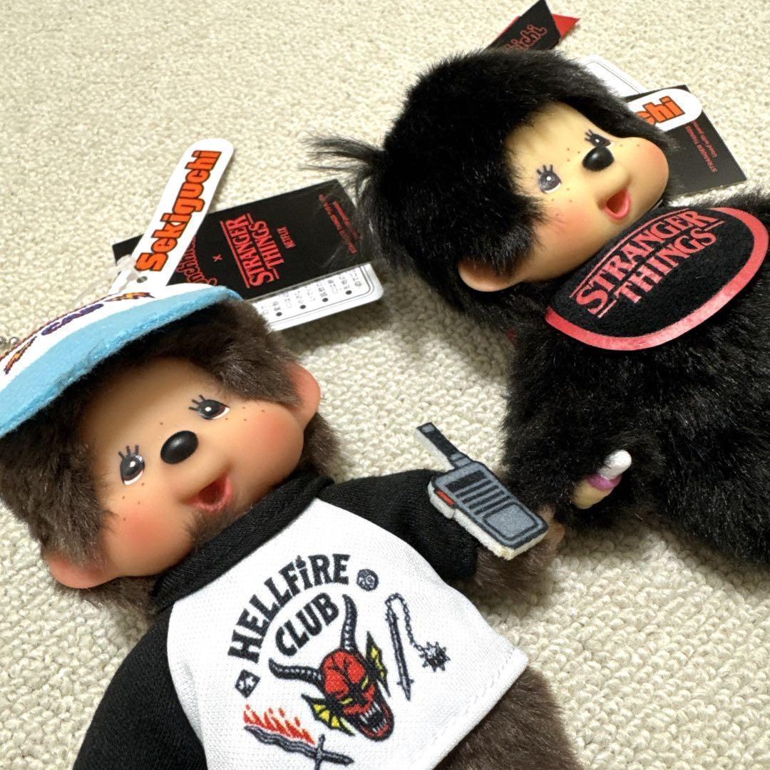♥新品未使用♥ モンチッチ キーチェーン ストレンジャーシングス コラボ セット