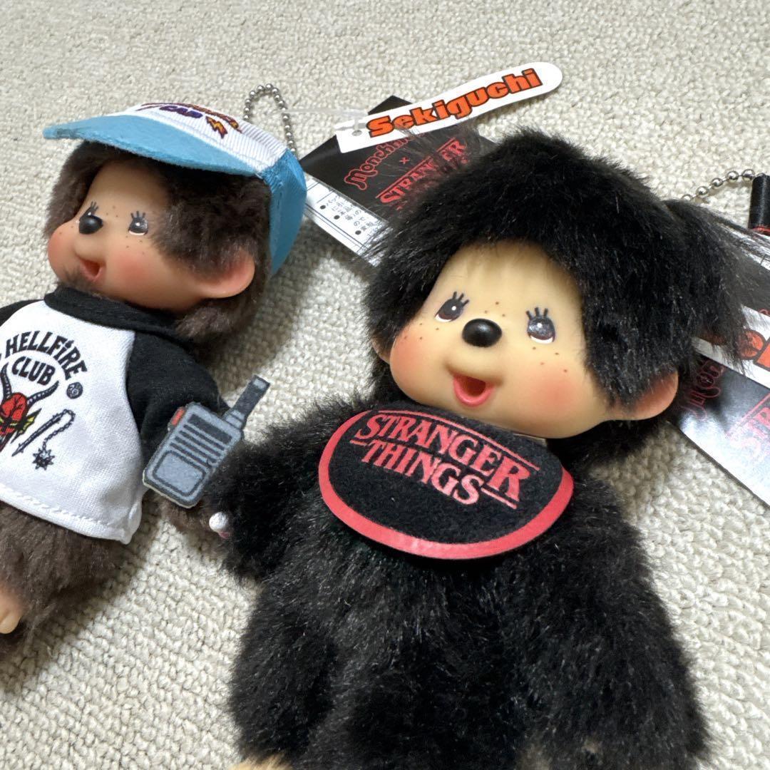 ♥新品未使用♥ モンチッチ キーチェーン ストレンジャーシングス コラボ セット