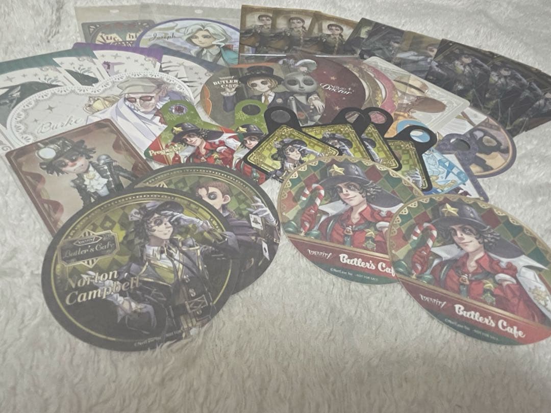 【第5人格】カフェ コースター クリアしおり 等セット ⑤【最終値下】