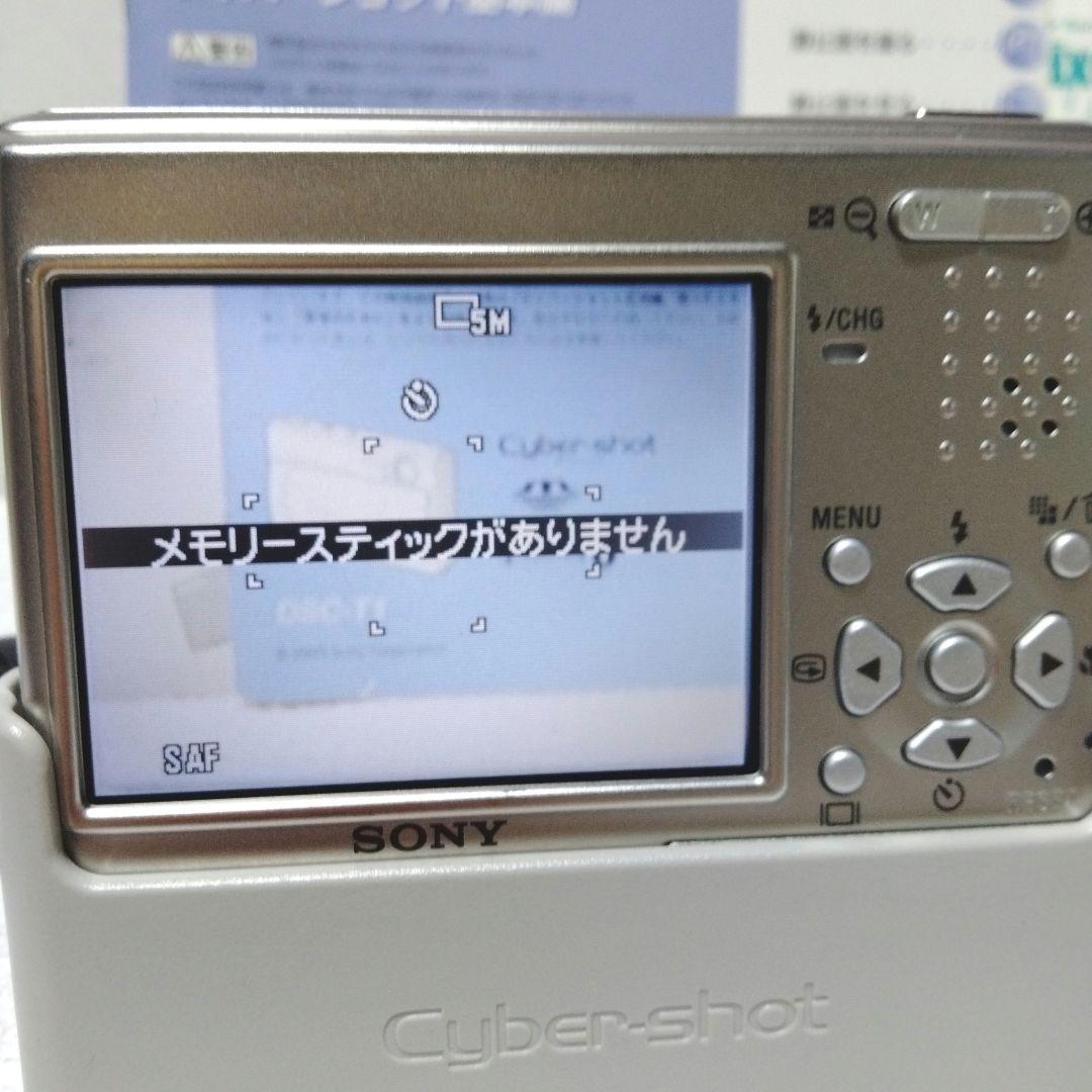 【美品完動品】SONY Cyber-shot DSC-T1 コンデジ 動作確認済
