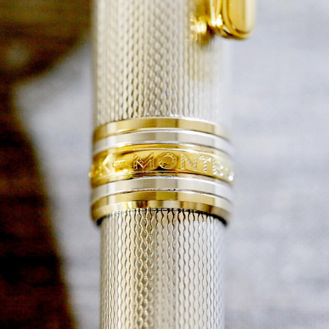 【送料込み】モンブラン 万年筆 １４４６ バーレイ スターリングシルバー