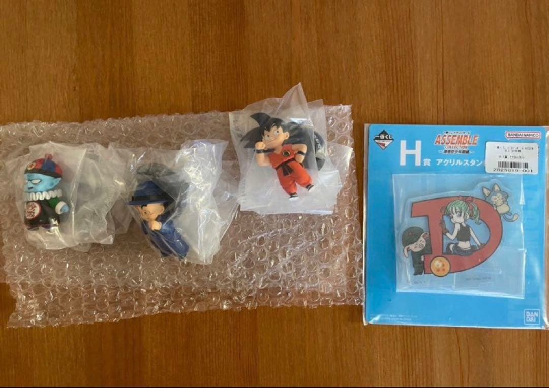 一番くじ　ドラゴンボール　アッセンブル　A賞 悟空　D賞 クリリン　F賞ピラフ