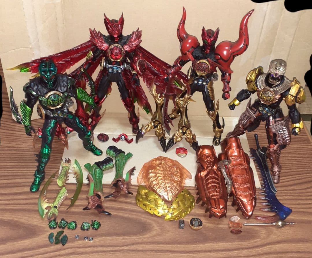 SIC『仮面ライダー・オーズ』4点セット(ジャック有)