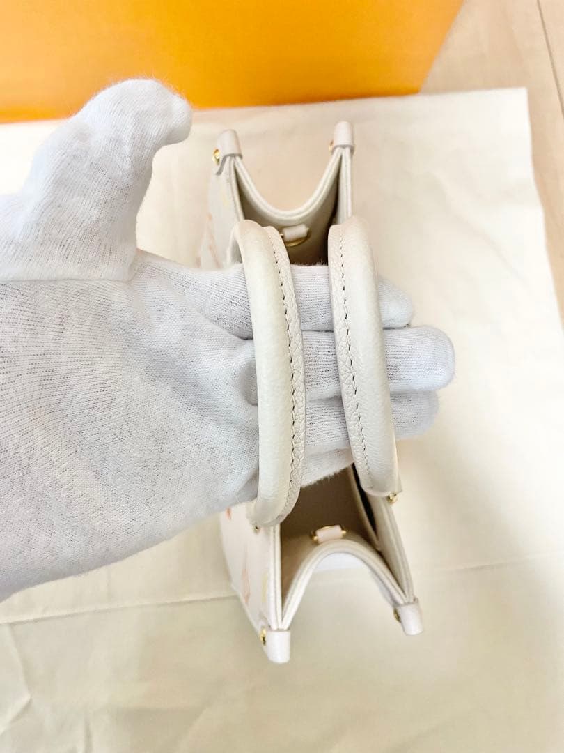 RFID 正規品 ルイヴィトン オンザゴーPM アンプラント バイカラー