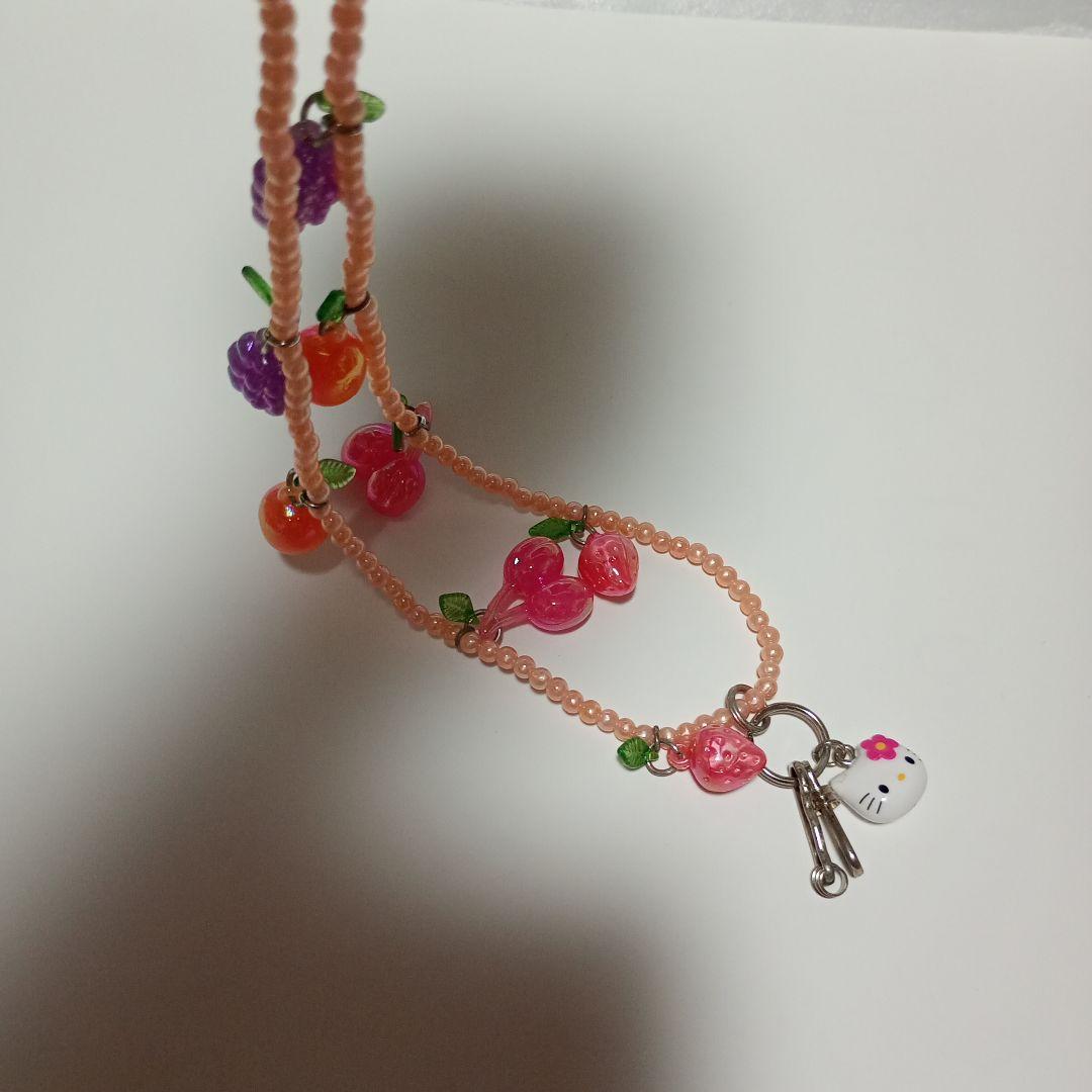 激レア　入手困難　ハローキティ フルーツモチーフ ストラップ