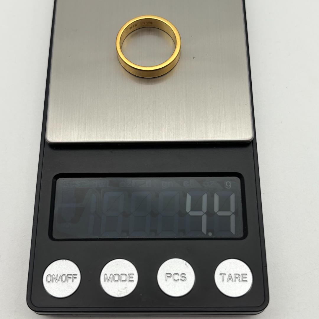 ⭐極美品✨リング・指輪 K18金 素材 K18刻印レディース 18号ラブリング