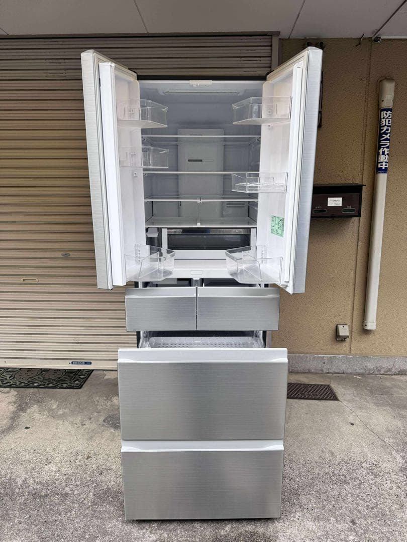 【美品・2024年製】HITACHI 冷凍冷蔵庫 R-H54TG(S) 540L