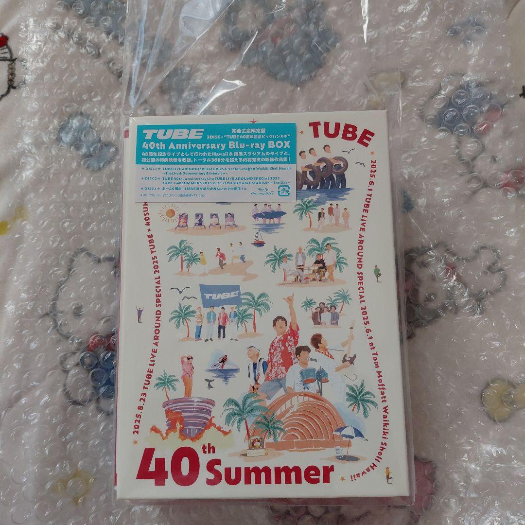 TUBE/40th Summer〈完全生産限定盤・3枚組〉ビッグハンカチなし