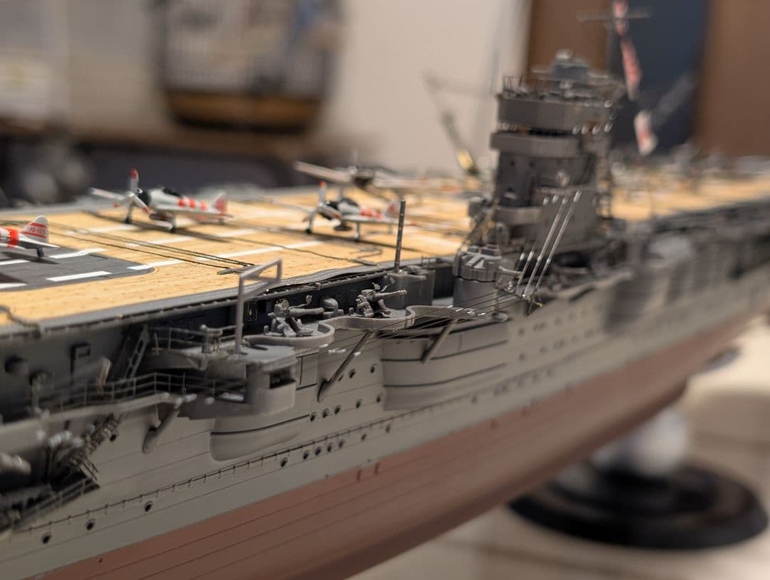 精密模型 旧日本海軍航空母艦　飛龍 1/350 1941年　太平洋戦争開戦時