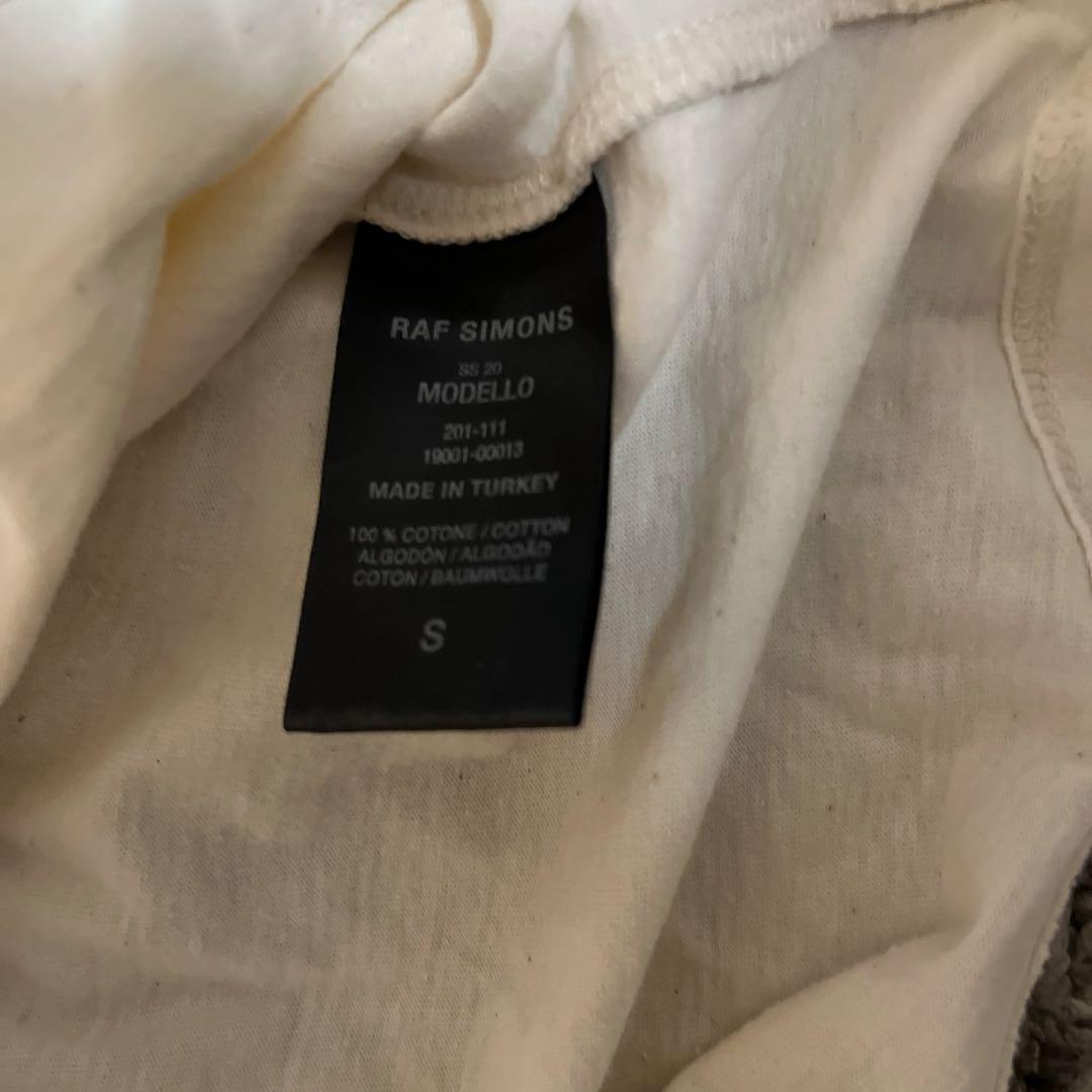 RAF SIMONS ラフシモンズ 20SS Tシャツ 半袖