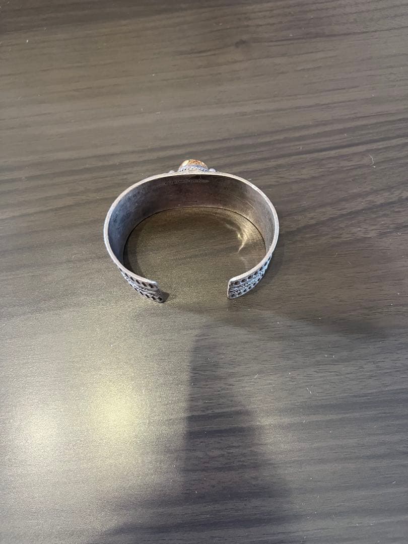 サンシャイン・リーヴス　ナバホ族ターコイズ　シルバー バングル