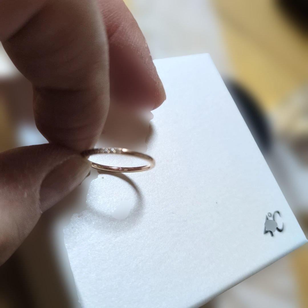 ４℃ピンキーリング