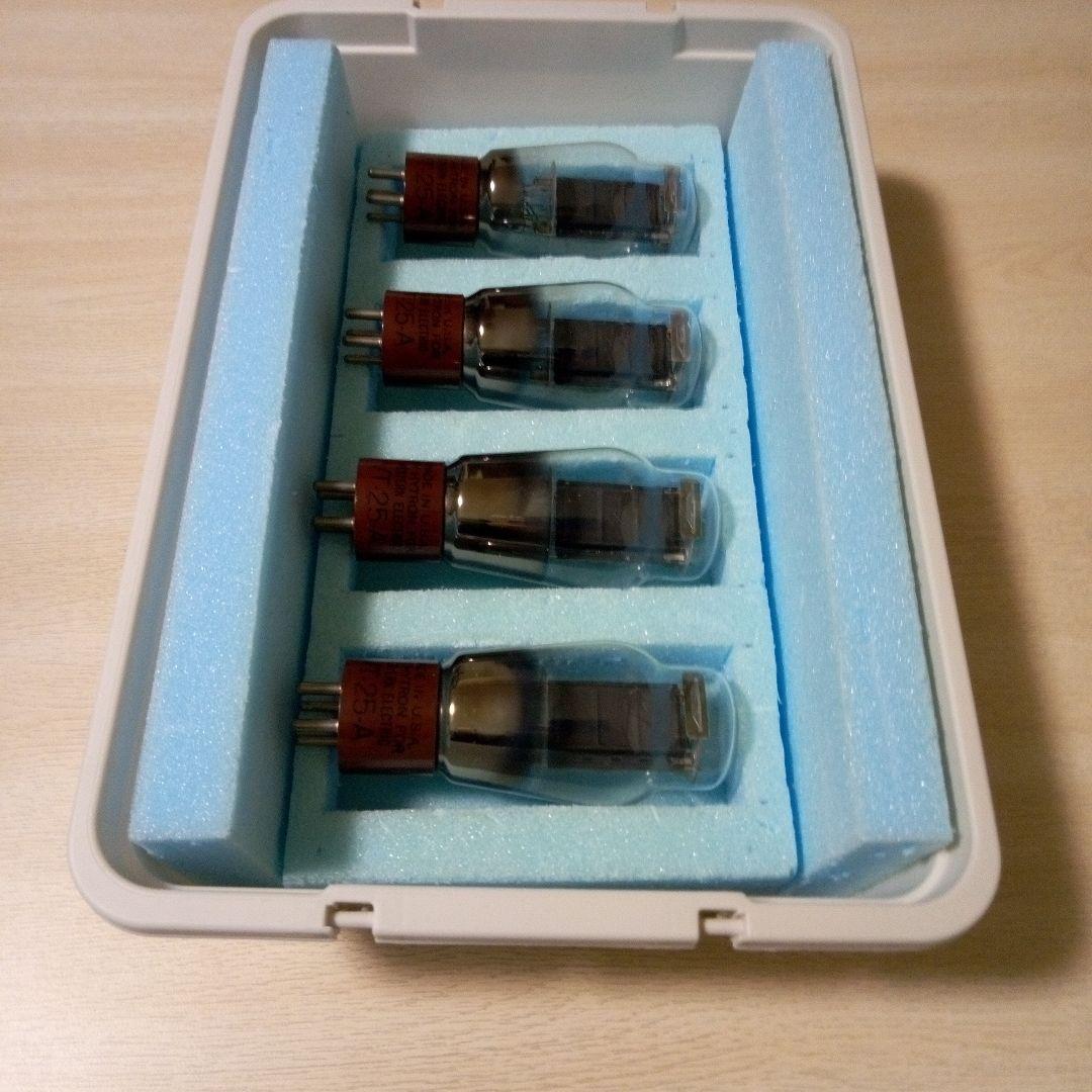 真空管 VT-25A 4本 　　中古品