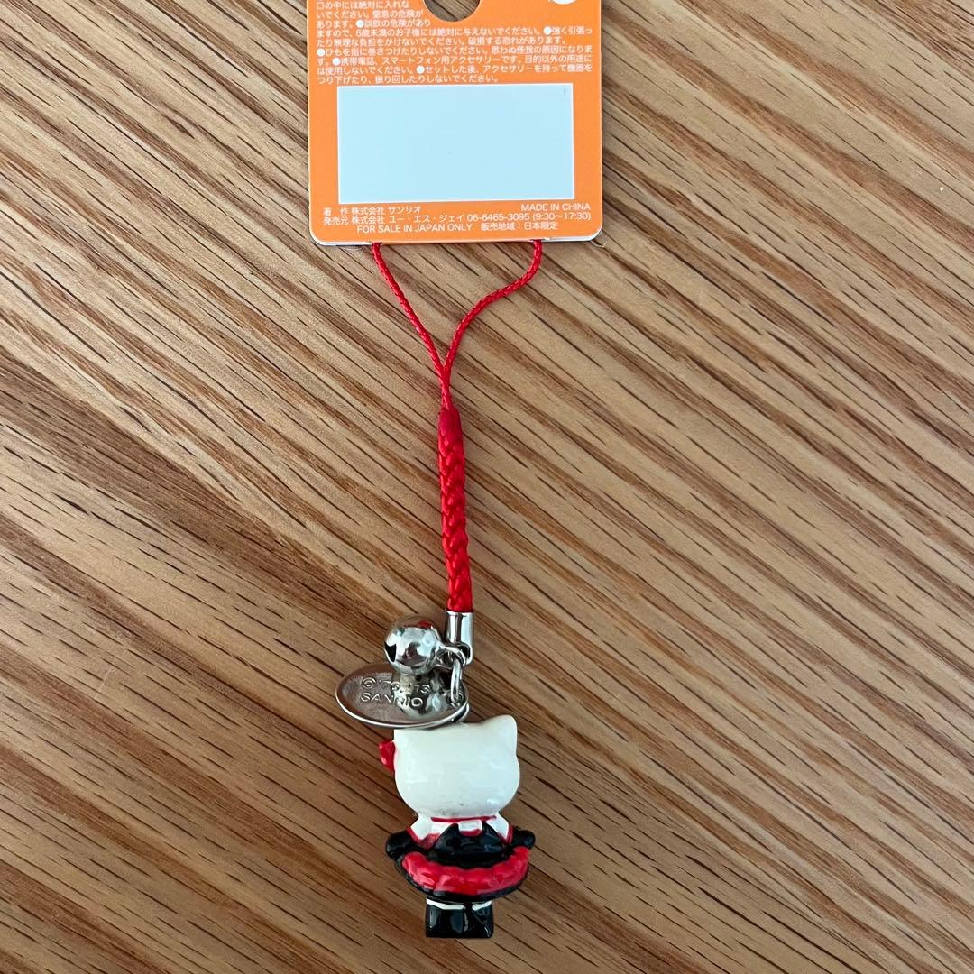 【激レア】USJ限定　2013年　ハローキティ　根付　ストラップ　期間限定　希少