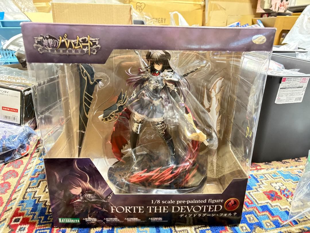 壽屋 1/8 神撃のバハムート ディアドラグーン・フォルテ 発光台座カスタム品
