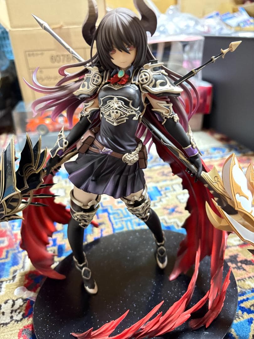 壽屋 1/8 神撃のバハムート ディアドラグーン・フォルテ 発光台座カスタム品