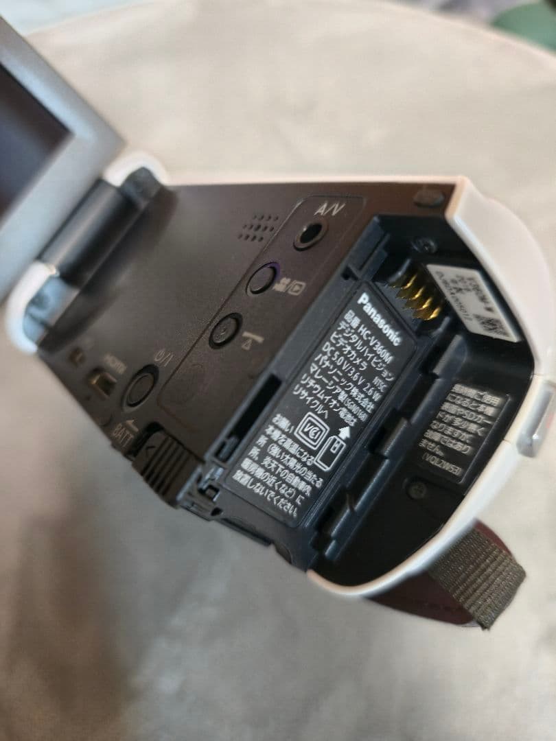 Panasonic ビデオカメラ HC-V360M ホワイト 美品