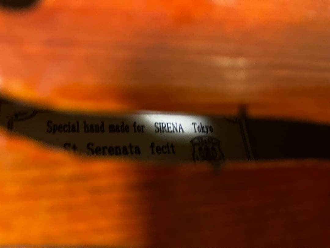 バイオリン 分数　3/4 Special hand made SIRENA