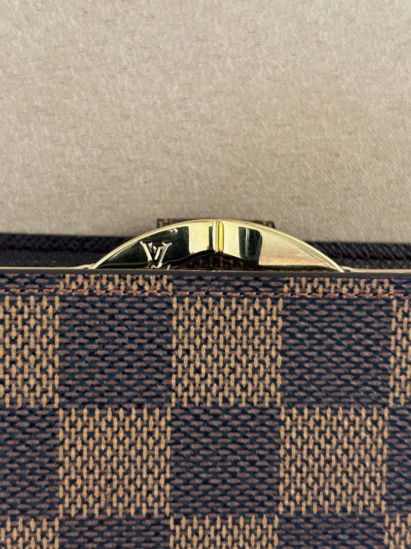 【使用少✨】ルイヴィトン ダミエ ヴィエノワ がま口 二つ折り財布