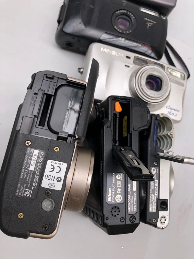 Nikon COOLPIX P6000などまとめて6台(D200)