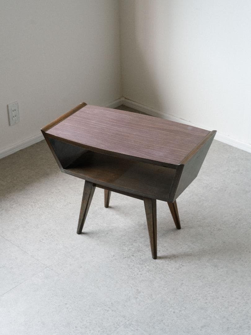 北欧 vintage ミッドセンチュリーモダン サイドテーブル 収納ボード