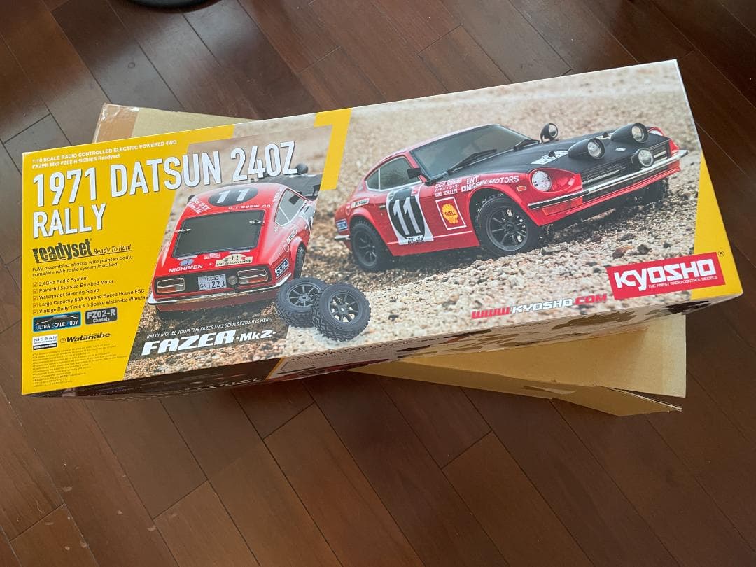京商　フェーザー　1971 ダットサン 240Z ラリー [34482T1]