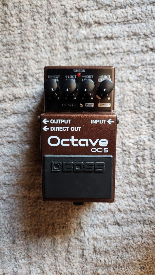 【美品】BOSS OC-5 オクターバー