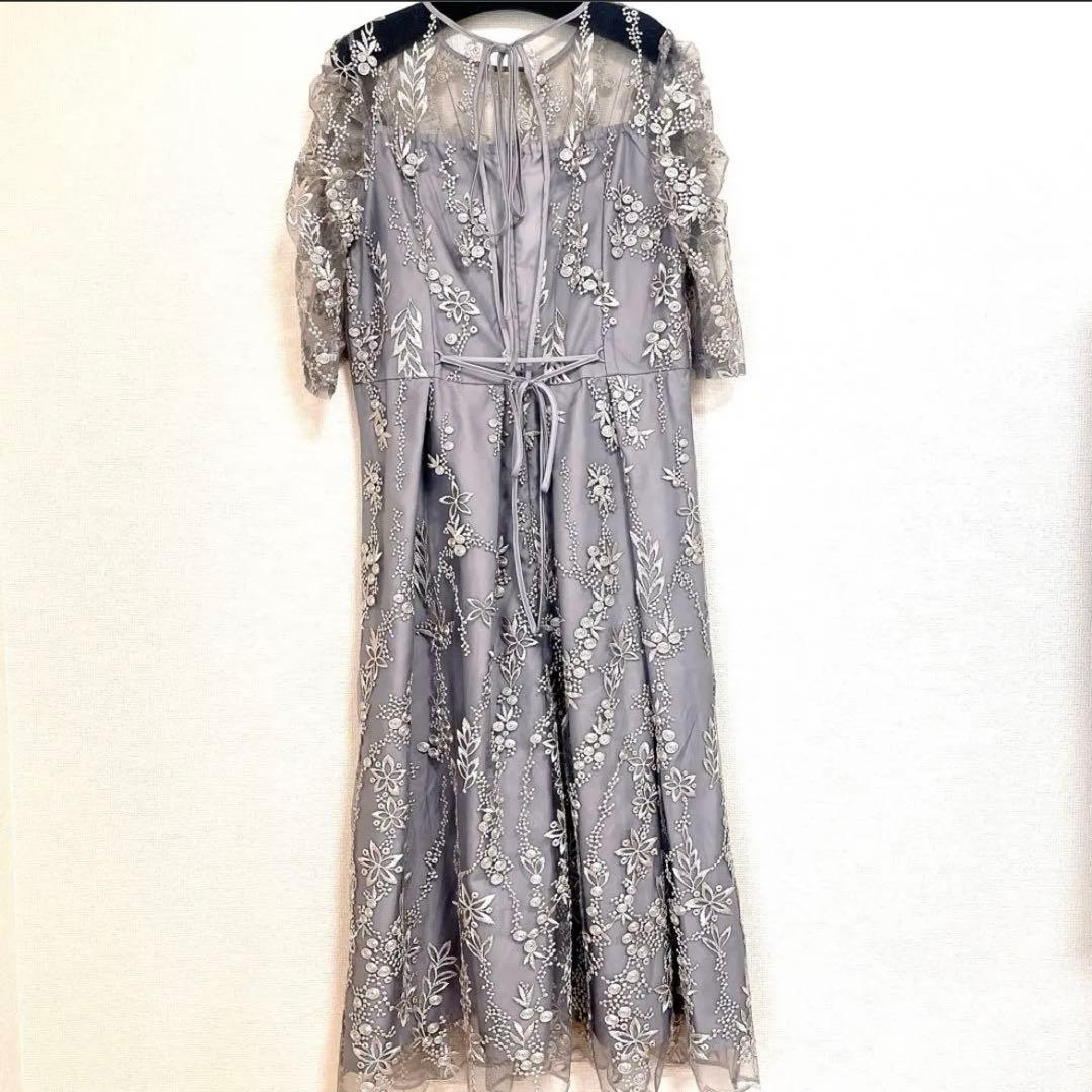 niana 刺繍 パーティードレス ワンピース 結婚式お呼ばれ