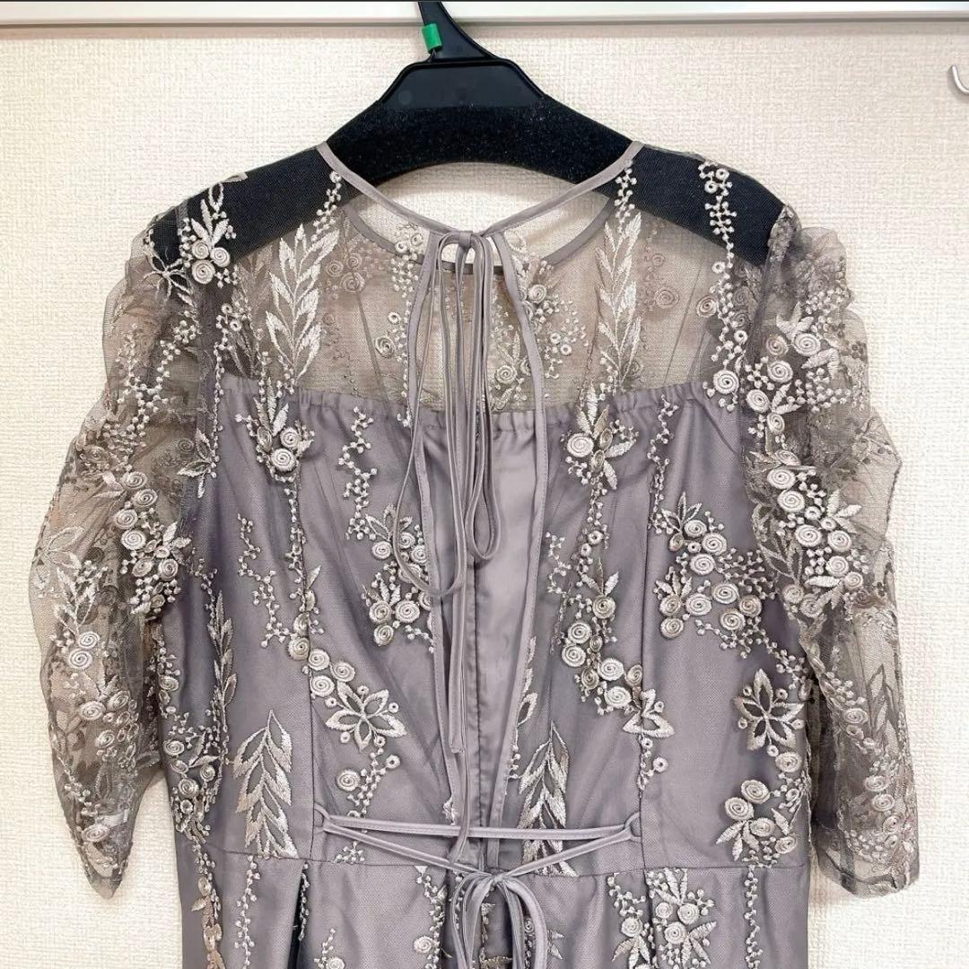 niana 刺繍 パーティードレス ワンピース 結婚式お呼ばれ