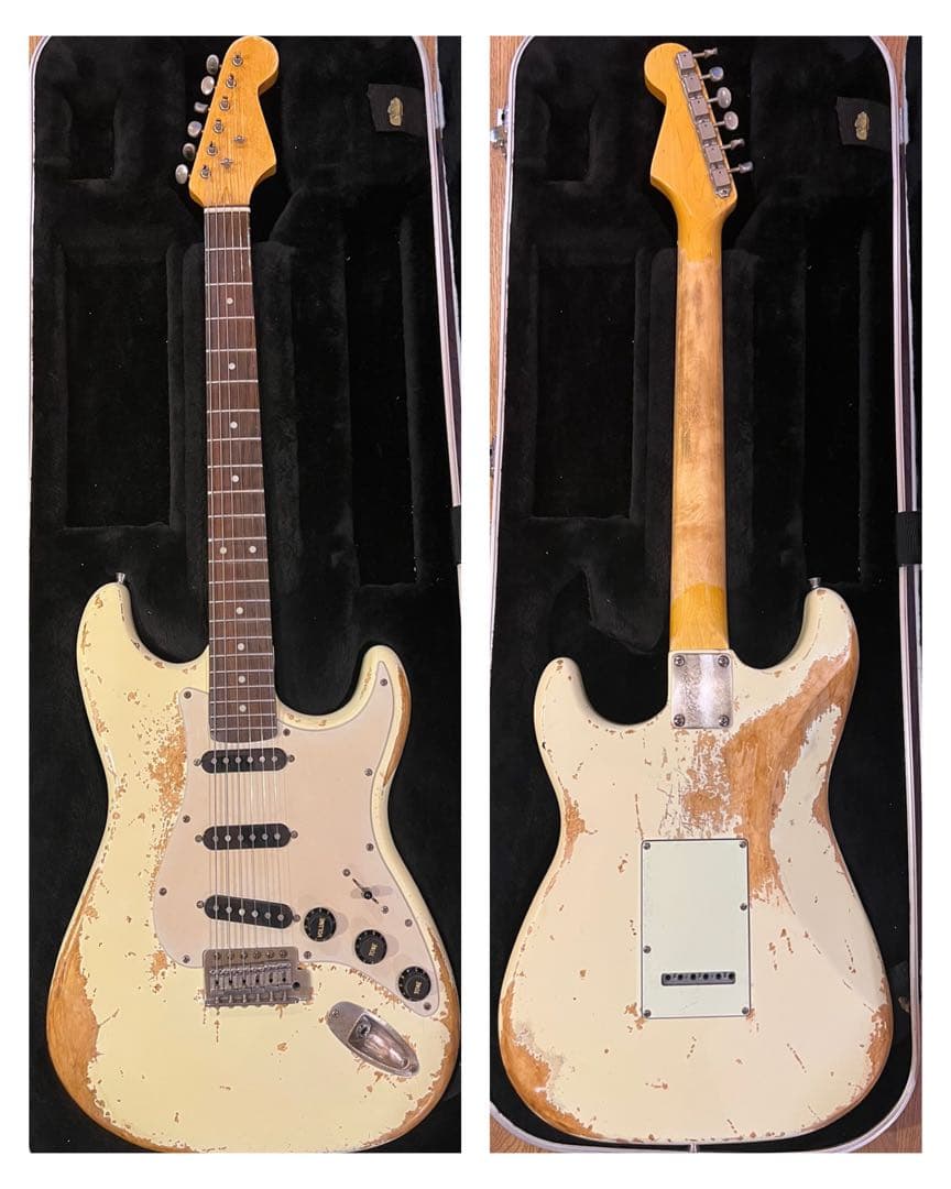 ハードレリック 60sストラトタイプ アルニコ5ピックアップス/OWH