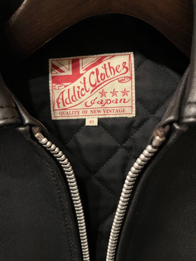 ADDICT CLOTHES AD-01 40 芯通しsheepskin