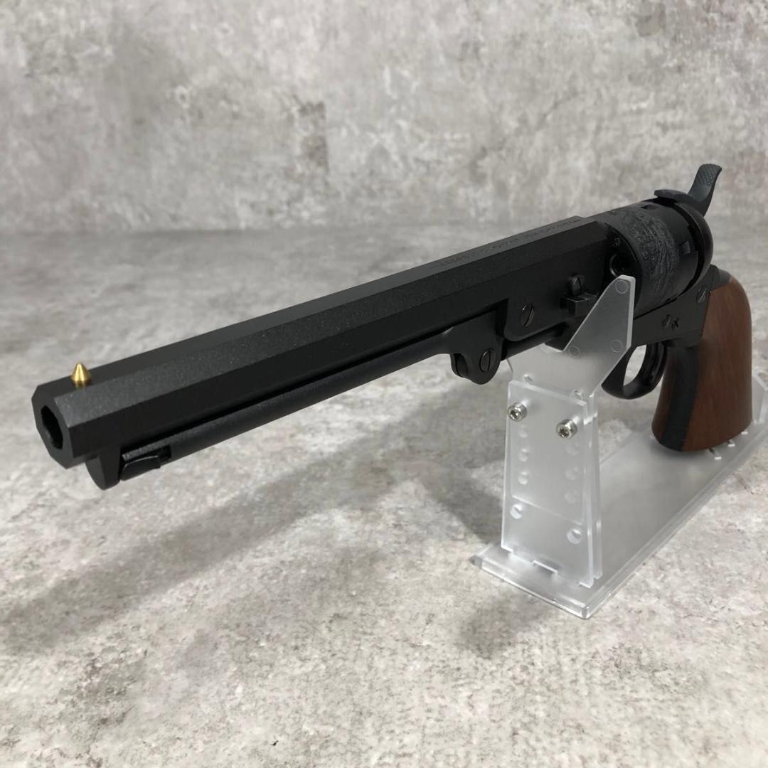 希少 未使用 東京マルイ エアリボルバー プロ No.6 M1851 NAVY