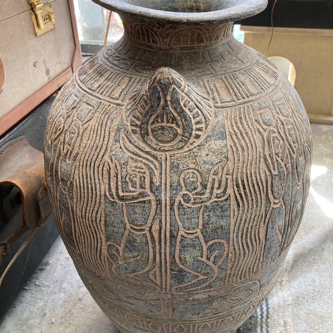 ⭐️古代エジプト風陶器壺　おしゃれ