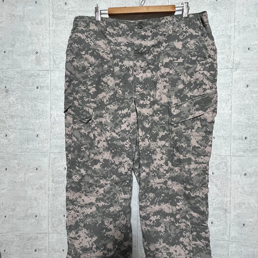 j99 米軍実物 ACU デジタルカモ カーゴパンツ XL ミリタリー 迷彩