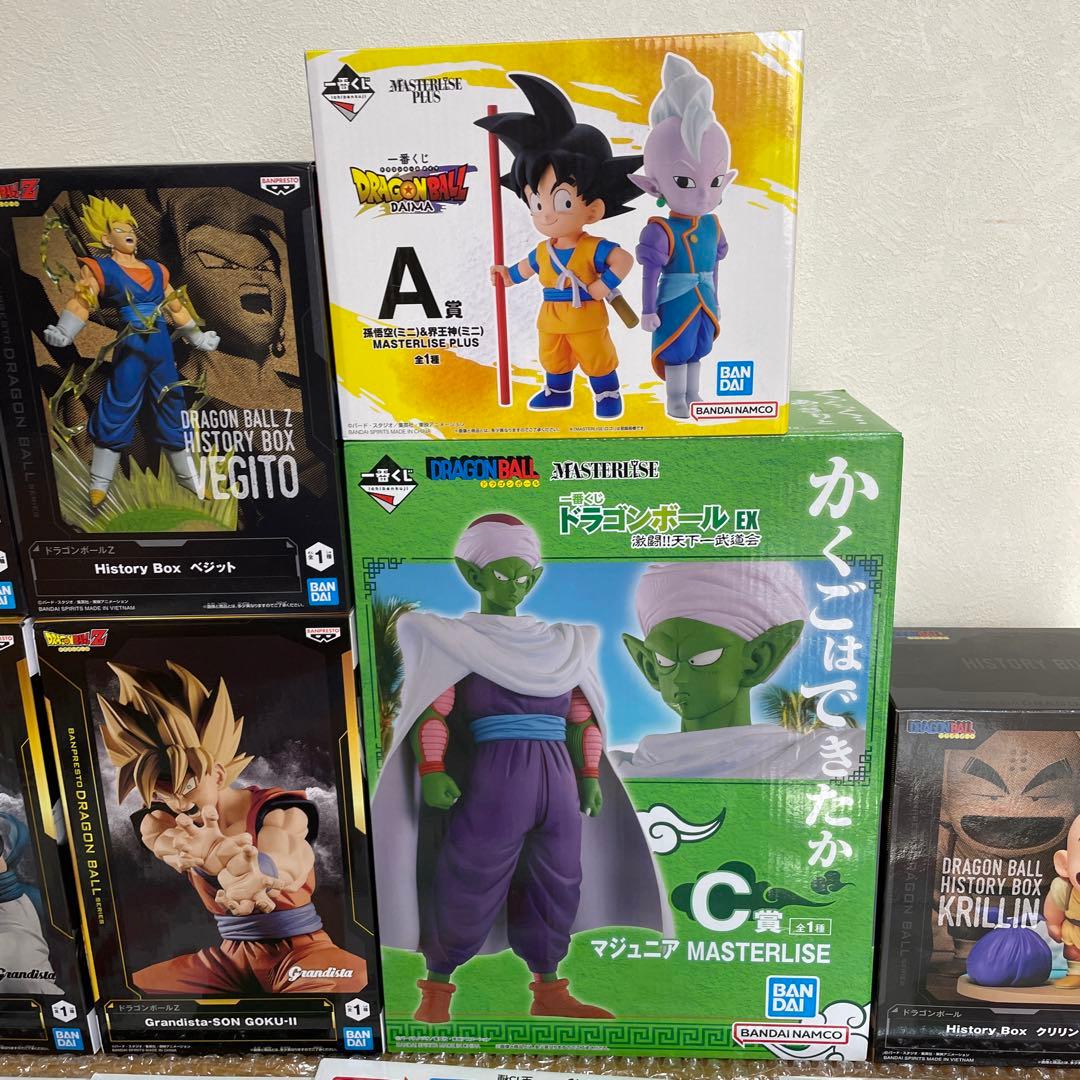 ドラゴンボール フィギュア　一番くじ　プライズ　まとめ売り　おまけつき