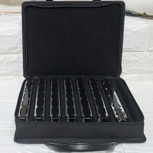 292】M. SUZUKI Humming トレモロハーモニカ　７本　TOMBO