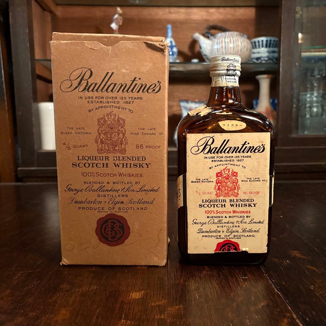 Ballantine's 特級　バランタインファイネスト　赤紋章