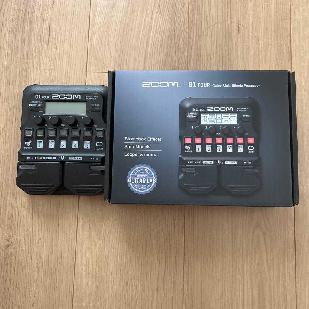 美品　ZOOM G1 FOUR マルチエフェクター