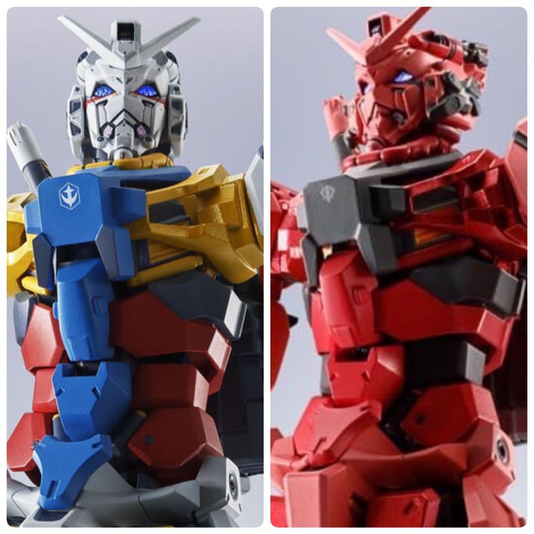 新品・未開封 L ROBOT魂 赤いガンダム 白いガンダム