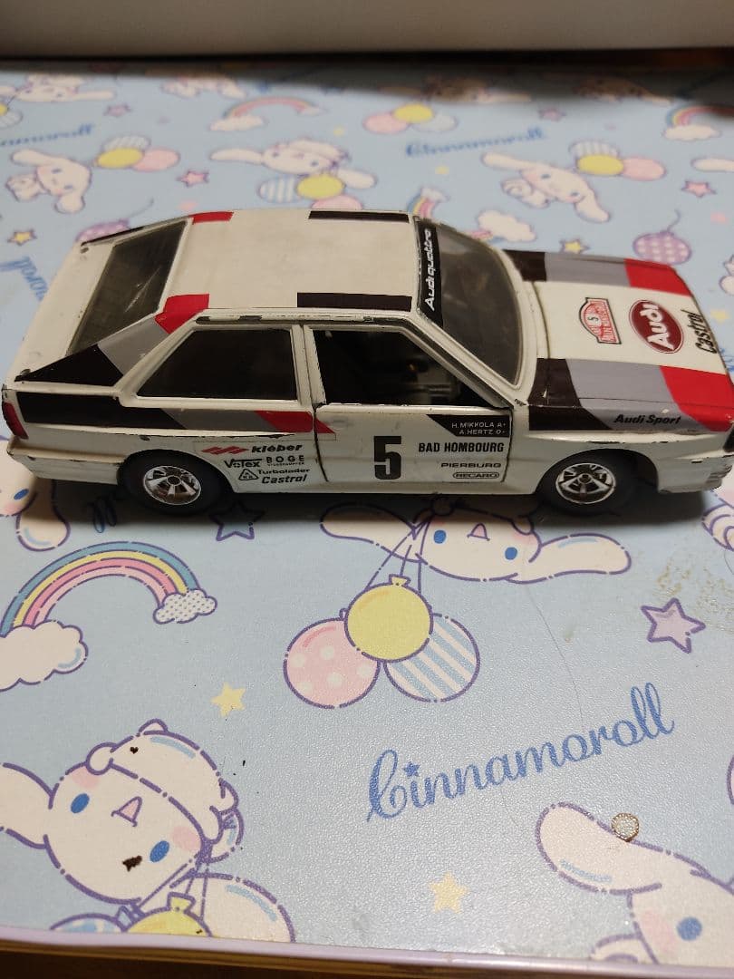 ブラーゴ　AUDI QUATTRO 1/25　ラリー