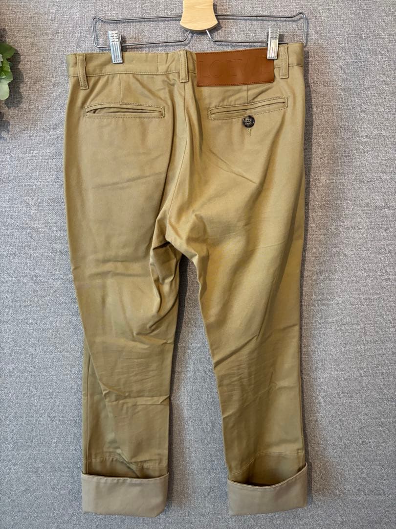 LOEWE ベージュ チノパン