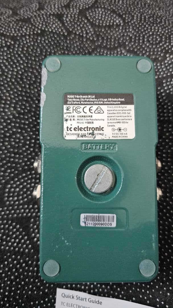 tc electronic Viscous Vibe　エフェクター ユニバイブ