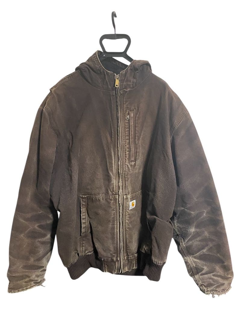 Carhartt アクティブジャケット フルスイング ブラウン