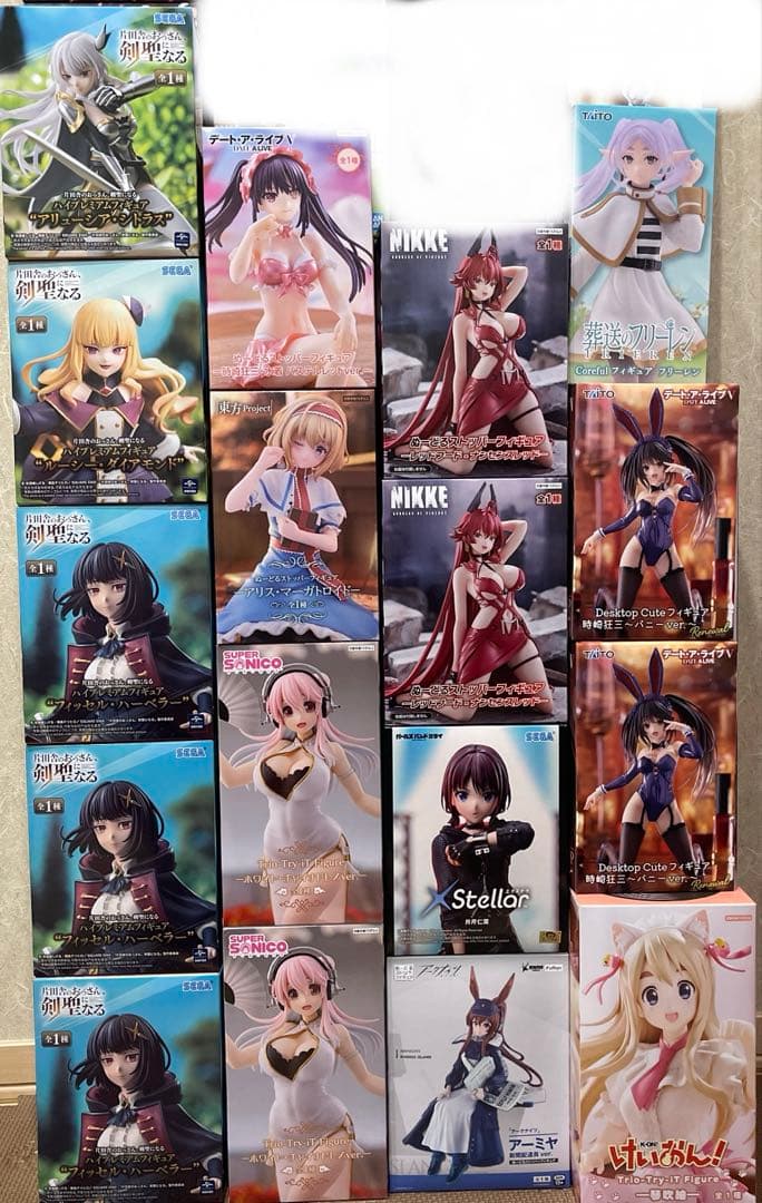 整理の為格安！女の子フィギュアセット！！17個セット！