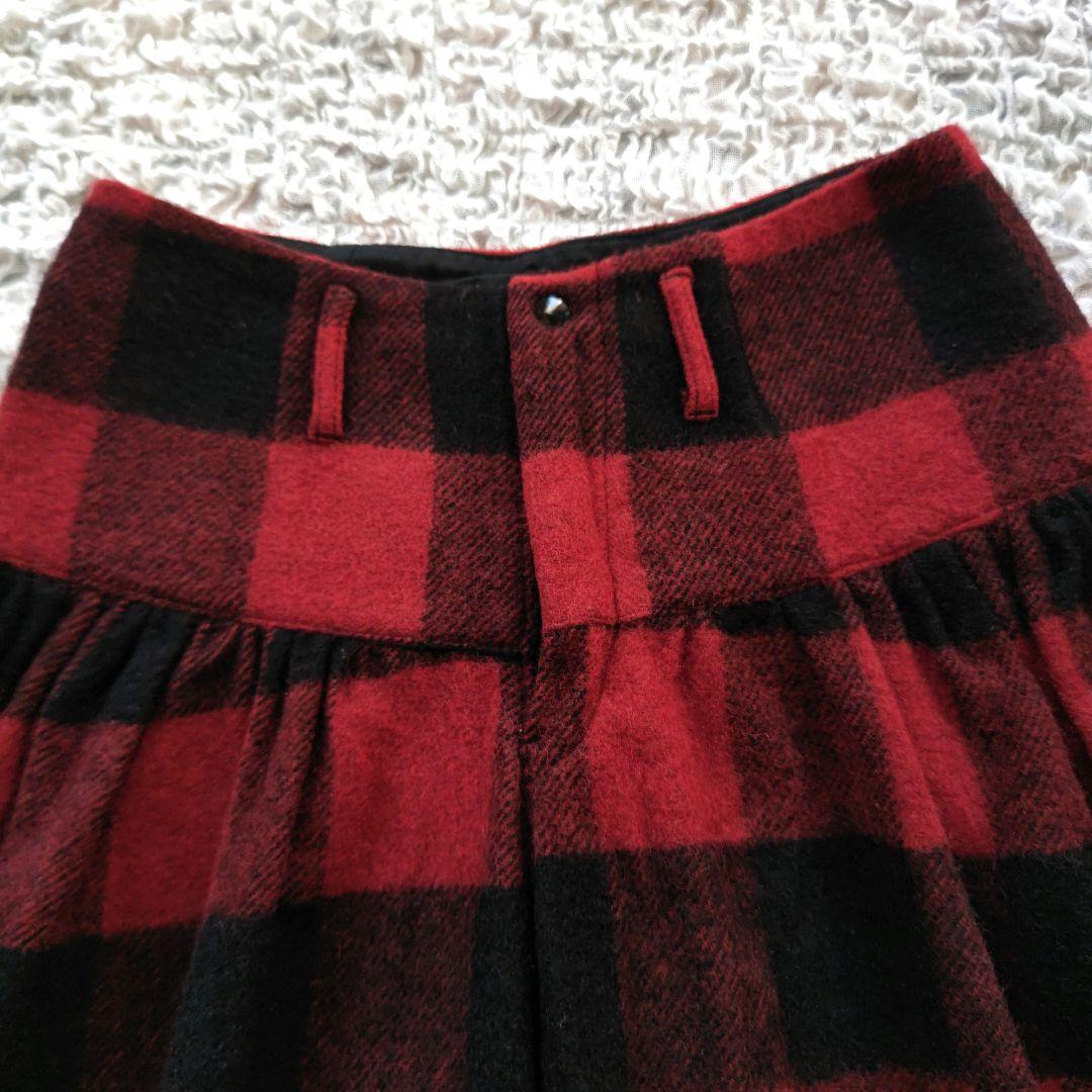 ✨美品✨KAPITAL　日本製　レッドチェックアミッシュパンツ　日本製　サイズ0