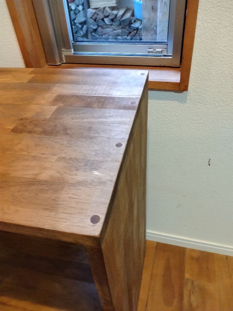 木製　ハンドメイド　オーダー　絵本　シェルフ　ワトコオイル　本棚　マガジンラック