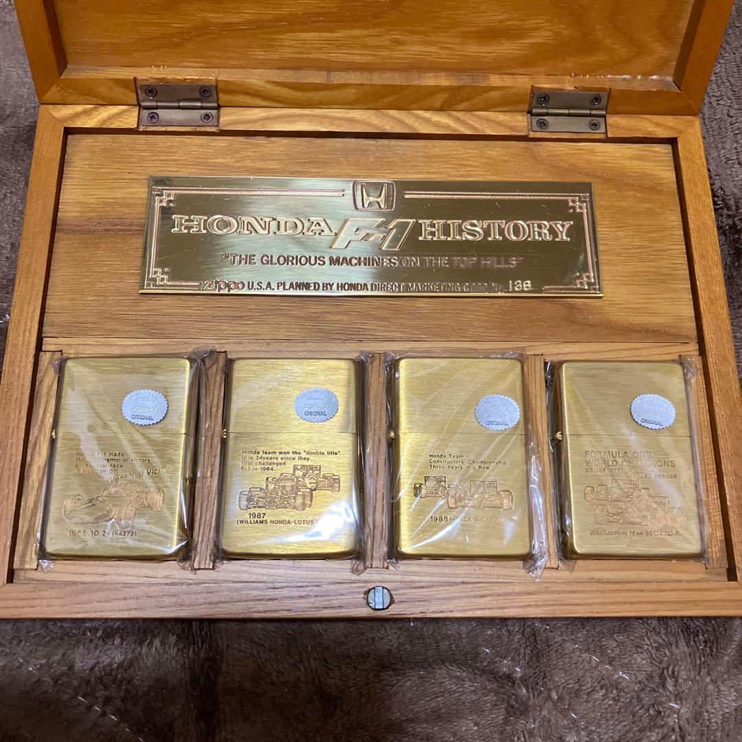 Honda F1 History Zippoライターセット‼️ヒストリージッポー‼️