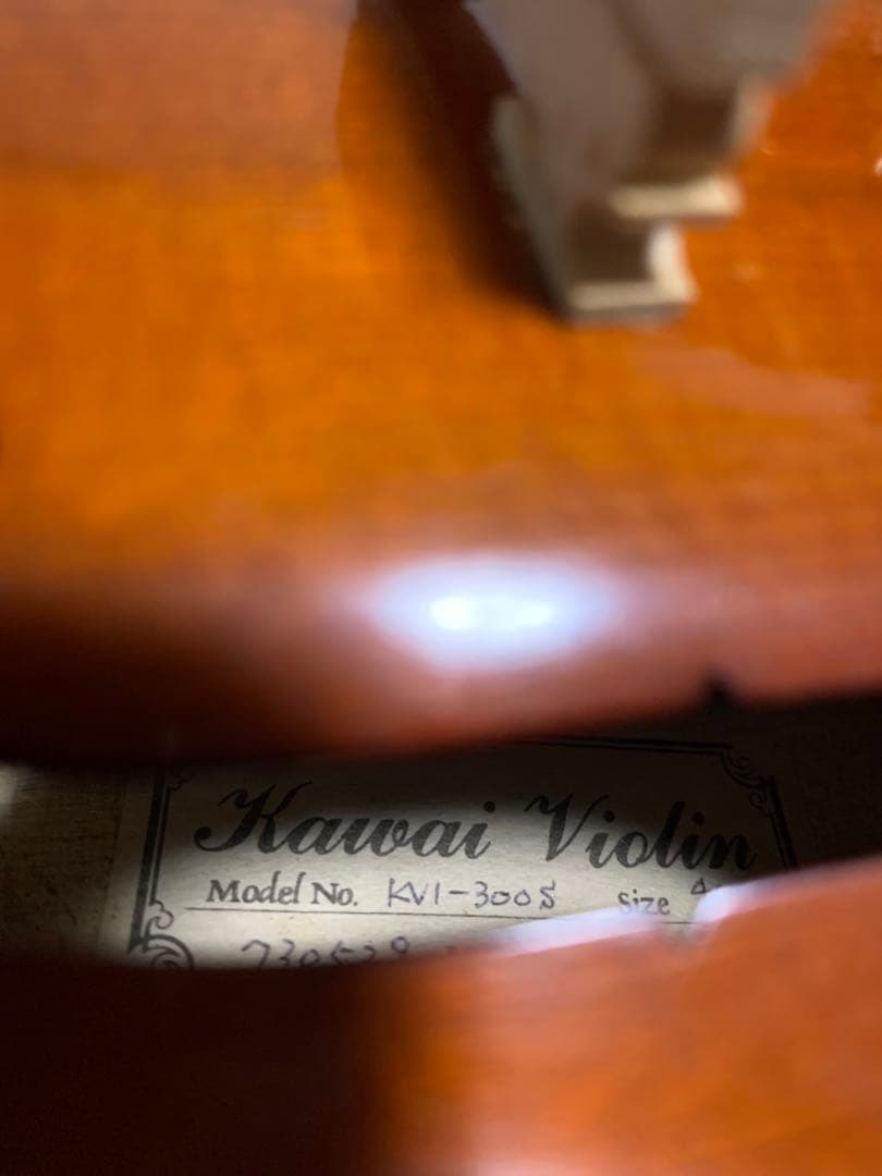 KAWAI バイオリン KVI-300S 4/4サイズ